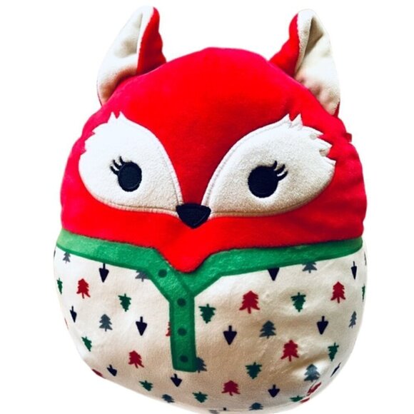 8" Squishmallows Lexi the Fox – Holiday Edition (Pre-Owned, Great Condition) - Picture 2 of 7